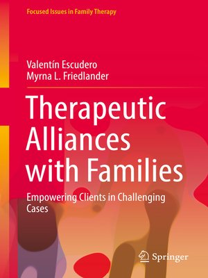 cover image of Therapeutic Alliances with Families